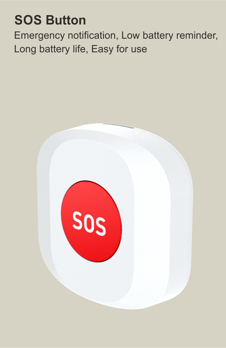 R7052-V2 SOS Button - Zigbee Sensors - 1