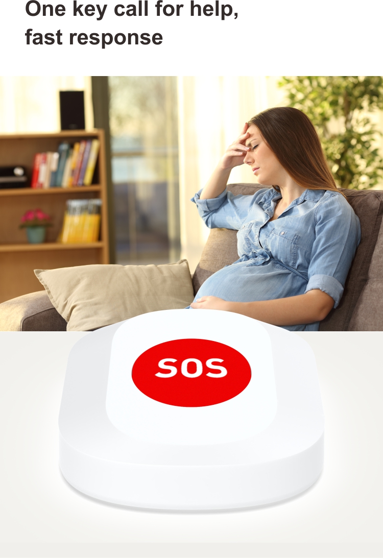 R7052-V2 SOS Button - Zigbee Sensors - 3