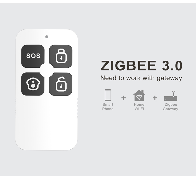 R7054-V2 Keyfob - Zigbee Sensors - 2