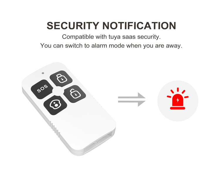 R7054-V2 Keyfob - Zigbee Sensors - 3