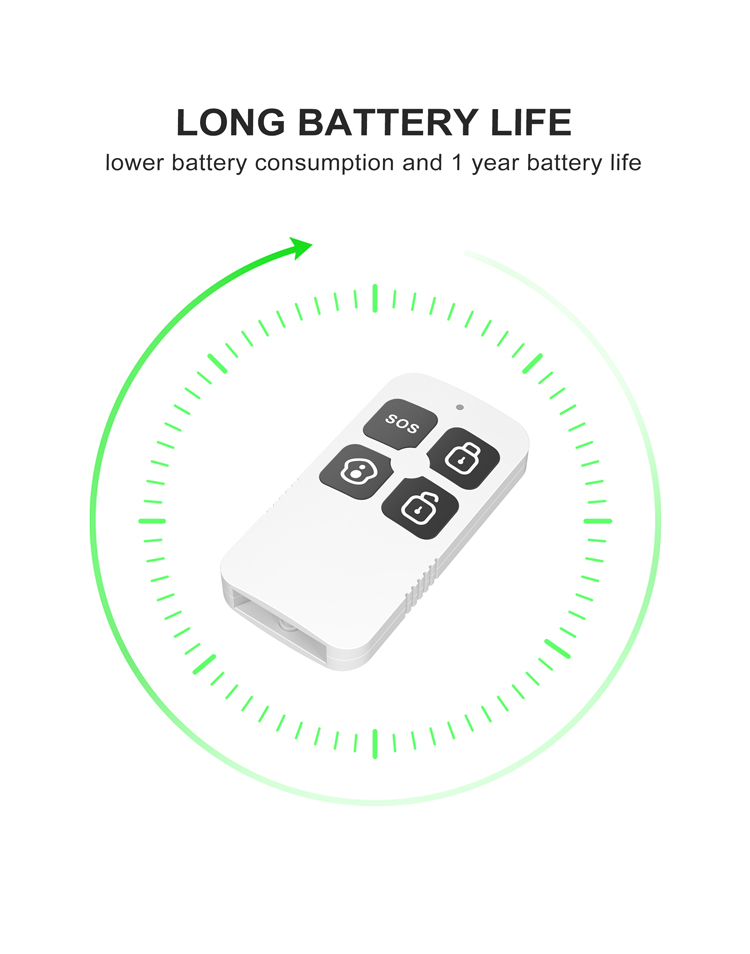 R7054-V2 Keyfob - Zigbee Sensors - 4